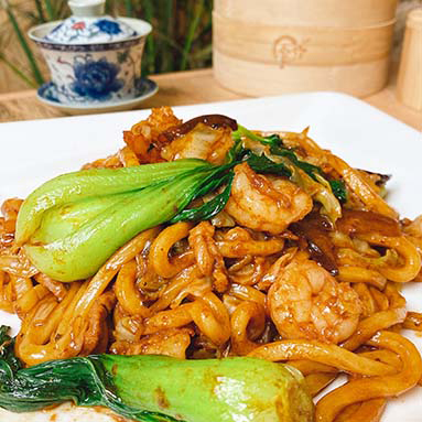 Shanghai Style Lo Mein 上海粗炒麵
