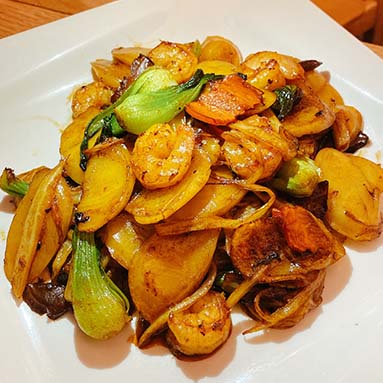 Shanghai Style Fried Rice Cake 上海炒年糕