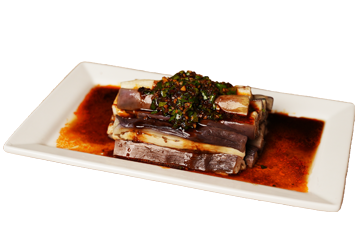 steam nyc eggplant salad