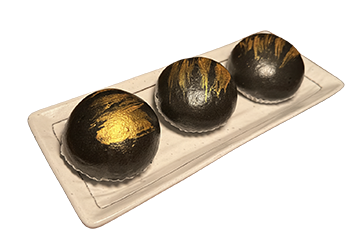 steam nyc black gold lava bun