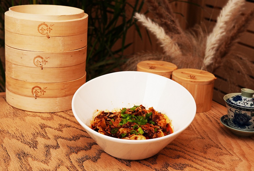 steam nyc szechuan style wontons