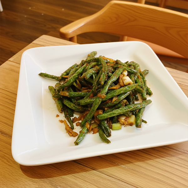 steam nyc stir-fried string beans